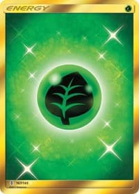 Grass Energy (Secret) - SM - Guardians Rising - Pokemon card