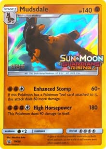 Mudsdale - SM20 (Prerelease) [Staff] - SM Promos - Pokemon card