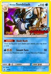 Alolan Sandslash - SM18 (Prerelease) [Staff] - SM Promos - Pokemon card