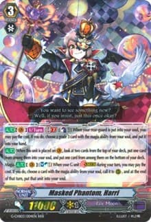 Masked Phantom, Harri - G-CHB03: Rummy Labyrinth Under the Moonlight - Cardfight Vanguard card