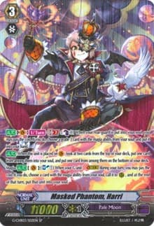 Masked Phantom, Harri (SP) - G-CHB03: Rummy Labyrinth Under the Moonlight - Cardfight Vanguard card