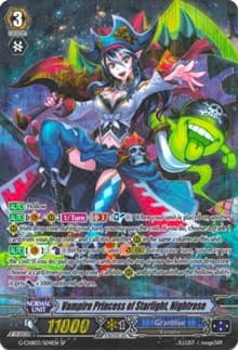 Vampire Princess of Starlight, Nightrose (SP) - G-CHB03: Rummy Labyrinth Under the Moonlight - Cardfight Vanguard card