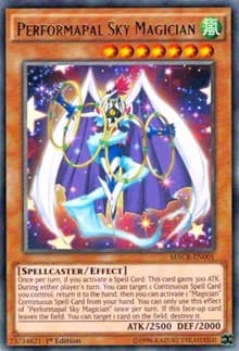 Performapal Sky Magician - Maximum Crisis - YuGiOh card