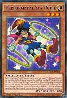 Performapal Sky Pupil - Maximum Crisis - YuGiOh card