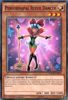 Performapal Revue Dancer - Maximum Crisis - YuGiOh card
