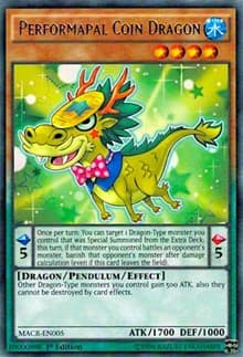 Performapal Coin Dragon - Maximum Crisis - YuGiOh card