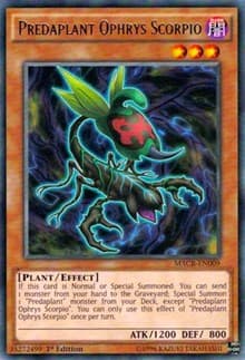 Predaplant Ophrys Scorpio - Maximum Crisis - YuGiOh card