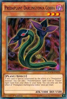 Predaplant Darlingtonia Cobra - Maximum Crisis - YuGiOh card
