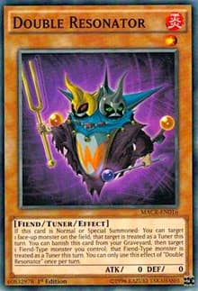 Double Resonator - Maximum Crisis - YuGiOh card