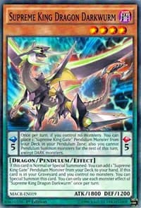 Supreme King Dragon Darkwurm - Maximum Crisis - YuGiOh card
