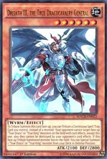 Dreiath III, the True Dracocavalry General - Maximum Crisis - YuGiOh card