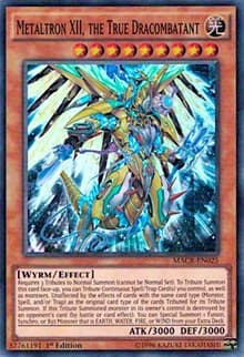 Metaltron XII, the True Dracombatant - Maximum Crisis - YuGiOh card