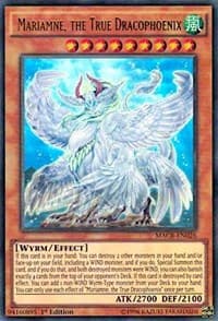Mariamne, the True Dracophoenix - Maximum Crisis - YuGiOh card