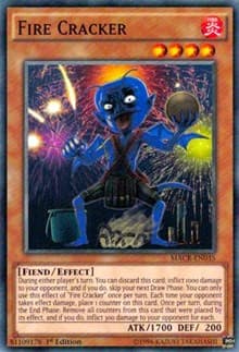 Fire Cracker - Maximum Crisis - YuGiOh card
