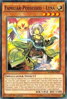 Familiar-Possessed - Lyna - Maximum Crisis - YuGiOh card