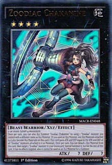Zoodiac Chakanine - Maximum Crisis - YuGiOh card