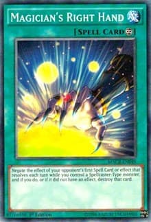 Magician's Right Hand - Maximum Crisis - YuGiOh card