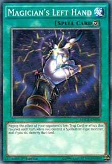 Magician's Left Hand - Maximum Crisis - YuGiOh card