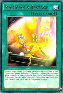 Magician's Restage - Maximum Crisis - YuGiOh card