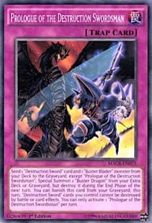 Prologue of the Destruction Swordsman - Maximum Crisis - YuGiOh card