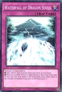 Waterfall of Dragon Souls - Maximum Crisis - YuGiOh card