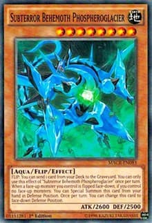 Subterror Behemoth Phospheroglacier - Maximum Crisis - YuGiOh card