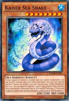 Kaiser Sea Snake - Maximum Crisis - YuGiOh card