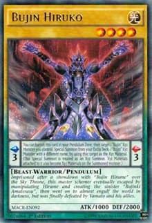 Bujin Hiruko - Maximum Crisis - YuGiOh card
