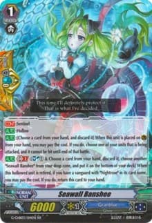 Seawall Banshee - G-CHB03: Rummy Labyrinth Under the Moonlight - Cardfight Vanguard card