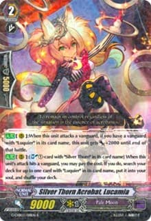 Silver Thorn Acrobat, Lucamia - G-CHB03: Rummy Labyrinth Under the Moonlight - Cardfight Vanguard card