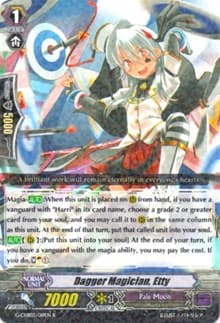 Dagger Magician, Etty - G-CHB03: Rummy Labyrinth Under the Moonlight - Cardfight Vanguard card