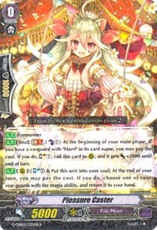 Pleasure Caster - G-CHB03: Rummy Labyrinth Under the Moonlight - Cardfight Vanguard card