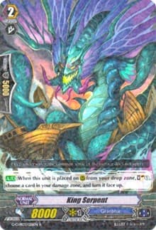 King Serpent - G-CHB03: Rummy Labyrinth Under the Moonlight - Cardfight Vanguard card