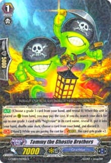 Tommy the Ghostie Brothers - G-CHB03: Rummy Labyrinth Under the Moonlight - Cardfight Vanguard card