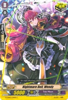 Nightmare Doll, Wendy - G-CHB03: Rummy Labyrinth Under the Moonlight - Cardfight Vanguard card