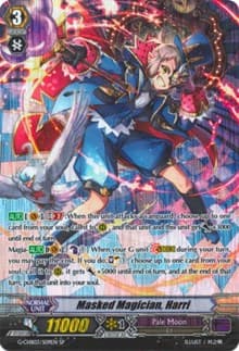 Masked Magician, Harri (SP) - G-CHB03: Rummy Labyrinth Under the Moonlight - Cardfight Vanguard card