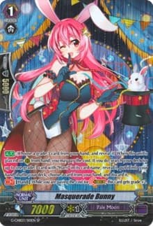 Masquerade Bunny (SP) - G-CHB03: Rummy Labyrinth Under the Moonlight - Cardfight Vanguard card