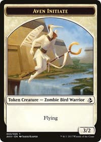 Aven Initiate // Snake Double-Sided Token - Amonkhet - Magic: The Gathering card