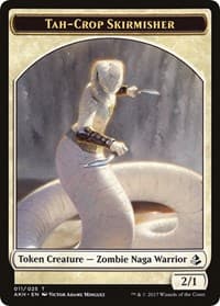 Tah-Crop Skirmisher // Cat Double-Sided Token - Amonkhet - Magic: The Gathering card