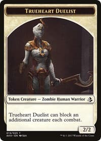 Trueheart Duelist // Snake Double-Sided Token - Amonkhet - Magic: The Gathering card