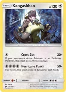 Kangaskhan - 99/149 (SM Base Set) - Deck Exclusives - Pokemon card