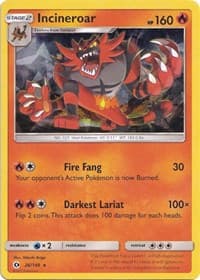 Incineroar - 026/149 (Cracked Ice Holo) - Deck Exclusives - Pokemon card