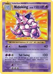 Nidoking - 45/108 (XY Evolutions) - Deck Exclusives - Pokemon card