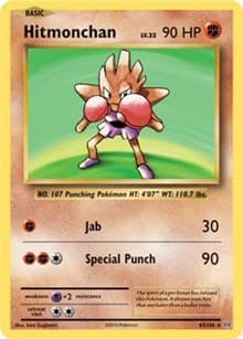 Hitmonchan - 62/108 (XY Evolutions) - Deck Exclusives - Pokemon card