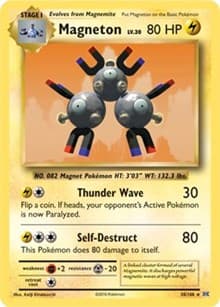Magneton - 38/108 (XY Evolutions) - Deck Exclusives - Pokemon card