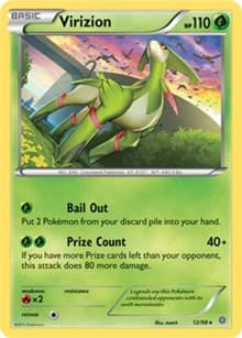 Virizion - Deck Exclusives - Pokemon card