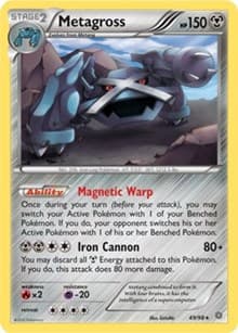 Metagross - 49/98 (XY Ancient Origins) - Deck Exclusives - Pokemon card