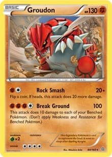 Groudon - 84/160 (XY Primal Clash) - Deck Exclusives - Pokemon card