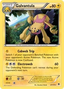 Galvantula - 27/119 (XY Phantom Forces) - Deck Exclusives - Pokemon card