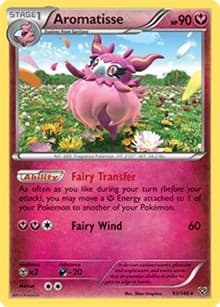 Aromatisse - 93/146 (XY Base Set) - Deck Exclusives - Pokemon card